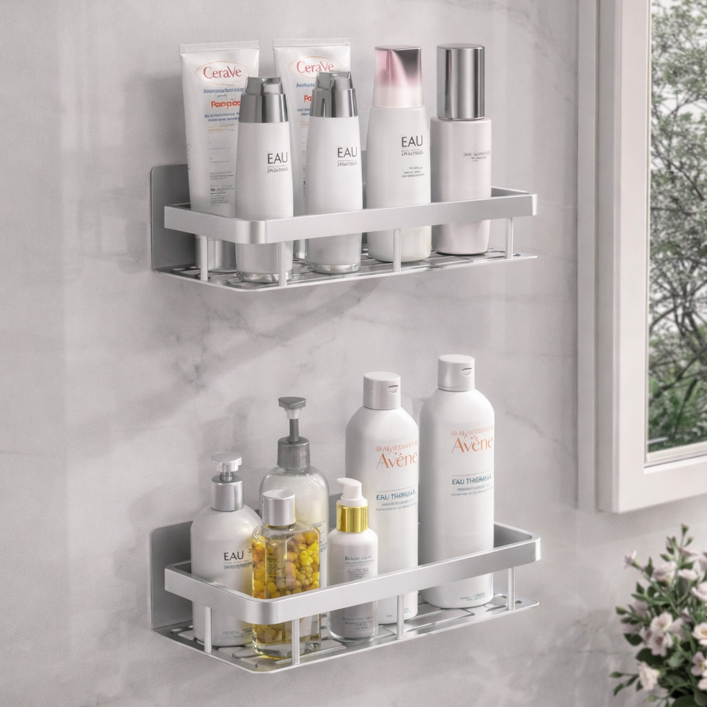 FlexiShelf™ - L'Étagère Murale à Fixation Invisible.